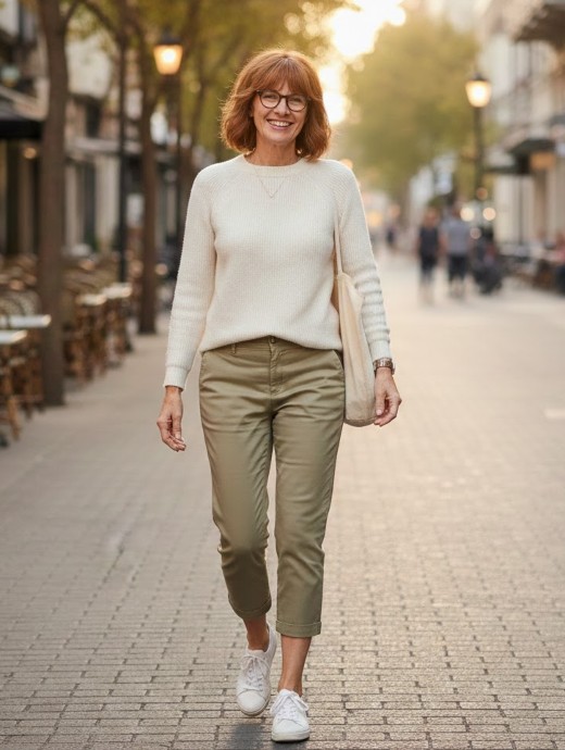 Choosing stylish, age-appropriate outfit